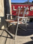 画像3: 60s Vintage Folding Lawn Chair RxW (B689)