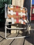 画像12: 60s Vintage Folding Lawn Chair RxW (B689)