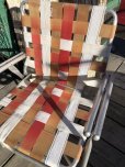 画像8: 60s Vintage Folding Lawn Chair RxW (B689)