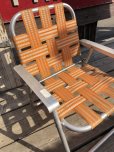 画像10: 60s Vintage Folding Lawn Chair Kid's (B833)