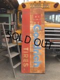 【店舗引き取り限定】Vintage BF Goodrich Tires Advertising Store Display Sign HUGE !! (B845)