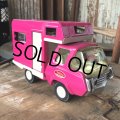 Vintage Tonka Camper Camping - Car Pink (B945)