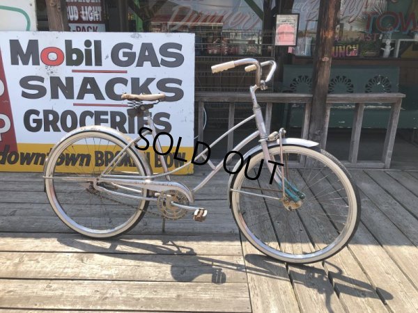 画像1:  【店舗引き取り限定】60s Vintage Bicycle SEARS Flightliner 26" (B992)