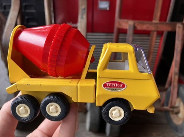 画像1: Vintage Tonka Truck Cement Mixer (M006)