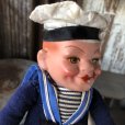 画像5: Vintage Sailor Composition Doll 31cm (M346) 