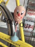 50s Vintage Alan Jay Toy Squeaky Rocking Clown Head (M439)