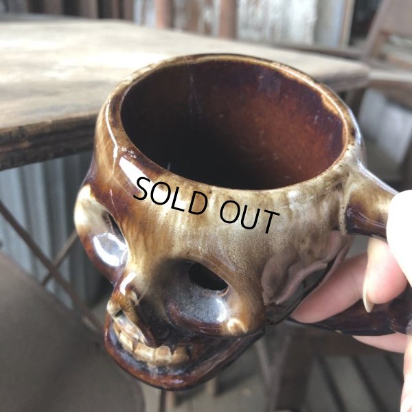 画像2: 50s MADE IN JAPAN Skull Mug (M620)