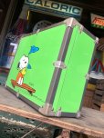 画像4: 60s Vintage Snoopy Peanuts Gang Metal Trunk Suitcase (M635)