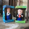 画像8: 60s Vintage Laurel and Hardy Lakeside DANCING TOY Wind Up Set (M648)