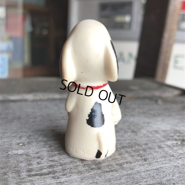 画像2: 70s Vintage Snoopy Vinyl Finger (M654)