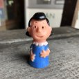 画像1: 70s Vintage Snoopy Vinyl Finger Lucy (M652) (1)