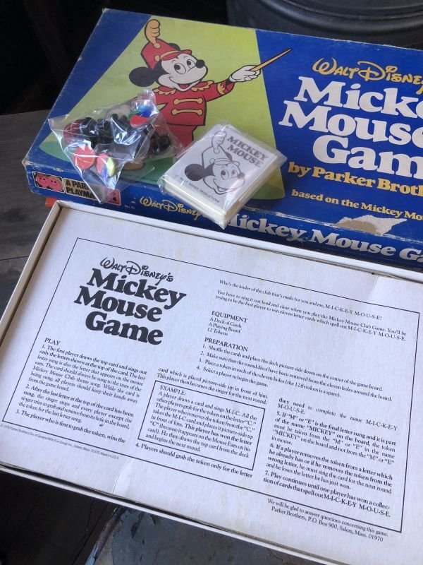 画像3: 70s Vintage Disney Mickey Mouse Board Game (M663)