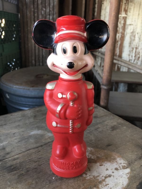 画像1: 70s Vintage Disney Mickey the Bandleader Soaky (M675)