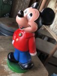 画像7: 70s Vintage Playpal Mickey Mouse Bank (M667)