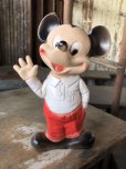 画像1: 60s Vintage Mickey Rubber Doll (M673) (1)