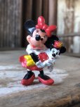 画像1: 90s Vintage Applause Disney Minnie Mouse PVC (M678) (1)