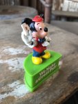 画像4: 80s Vintage Disney Mickey Mouse PVC We Make Great Pair  (M679) (4)