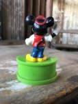 画像3: 80s Vintage Disney Mickey Mouse PVC We Make Great Pair  (M679) (3)