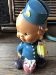 画像2: Vintage Biserka Zagreb toys JAT Vinyl Rubber Doll (M683) (2)