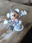 画像1: 90s Vintage Disney Mickey Mouse Astoronaut PVC (M681) (1)