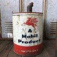 画像5: Vintage Mobil 5GL Motor Gas/Oil Can (M684) 