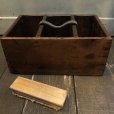 画像5: Vintage Wood Shoe Care Shine Box (M693)