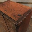 画像6: Vintage Wood Shoe Care Shine Box (M693)