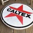 画像3: Vintage CALTEX Round Sign (M698) (3)