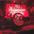 Vintage Old Milwaukee Beer BAR Lighted Display Sign (M692)