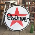 Vintage CALTEX Round Sign (M698)