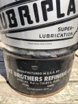 画像8: Vintage Fiske Brothers Refining Co. LUBRIPLATE 16 Gal Drum Barrel Oil Can B (M699)