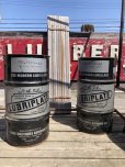 画像13: Vintage Fiske Brothers Refining Co. LUBRIPLATE 16 Gal Drum Barrel Oil Can B (M699)