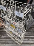 画像16: 【店舗引き取り限定】 Vintage Advertising Metal Wire Store Display Magazine Rack (M846)