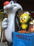 画像6: 70s Vintage Tweety & Sylvester Big Bank (M844)