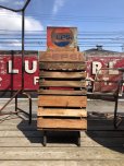 画像14: Vintage Advertising Pepsi Store Display Crate Dolly Cart (M847)