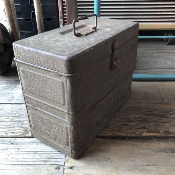 画像2: Vintage Climax Metal File Box (M855)