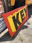 画像3: 【店舗引き取り限定】 Vintage Original KEY Imperial Work Clothes Metal Advertising Store Display Sign Huge! Hard to Find!! (M865)