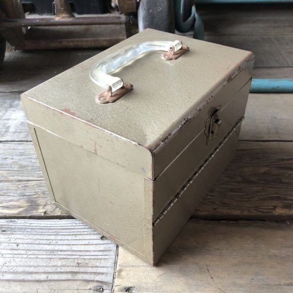 画像2: Vintage Metal File Box (M861)