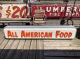 画像2: Vintage Advertising A&W Restaurant Store Display ALL AMERICAN FOOD Original Lighted Sign Hard to Find (M785) (2)