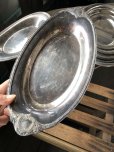 画像10: Vintage Silver Plate Serving Tray Dish Dinner Ware MASTERPICE (M791)