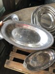 画像9: Vintage Silver Plate Serving Tray Dish Dinner Ware WM.A.ROGERS (M792)