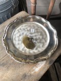 Vintage Silver Plate Serving Tray Dish Dinner Ware (M804)