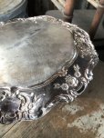 画像9: Vintage Silver Plate Serving Tray Dish Dinner Ware (M803)