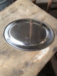 画像6: Vintage Plate Serving Tray Dish Dinner Ware STAINLESS STEEL JAPAN (M795)