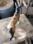 画像4: Antique Cast Iron German Shepherd Doorstop Statue (M819)