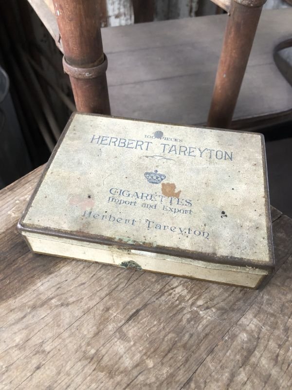 画像1: Vintage Advertising Tin HERBERT TAREYTON CIGARETTES (M826)