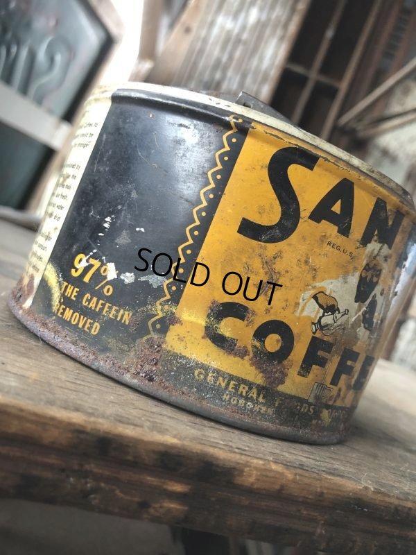 画像2: Vintage Advertising Tin SANKA COFFEE (M830)