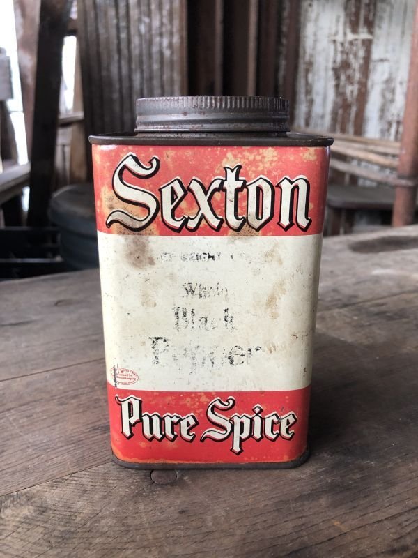 画像1: Vintage Advertising Tin Sexton Spice Black Pepper (M832)