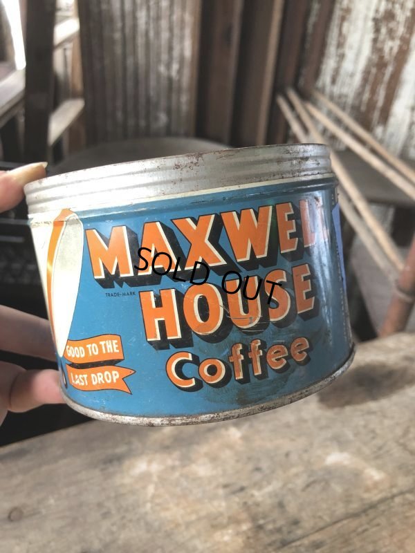 画像1: Vintage Advertising Tin MAXWELL HOUSE COFFEE (M831)