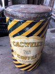 画像11: Vintage Advertising Tin Caswell's Yellow & Blue COFFEE (M837)